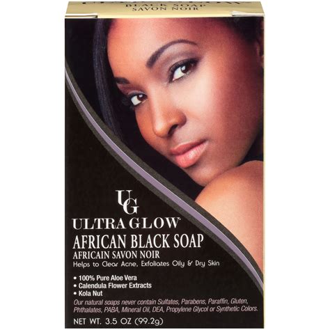 ultra glow black soap.